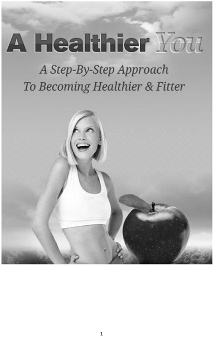 Product picture A Healtier You