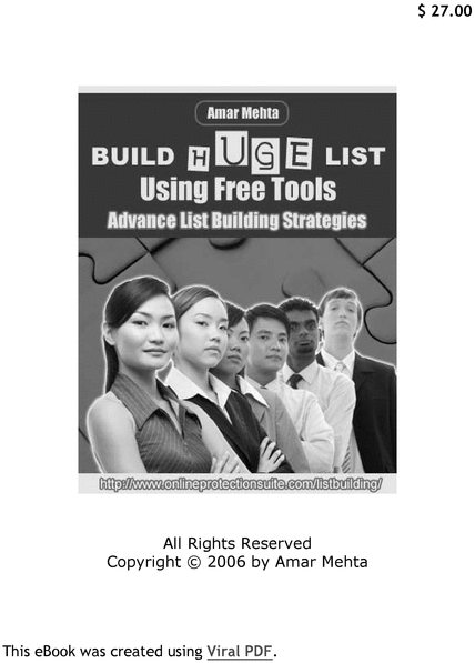 Product picture Build Huge List